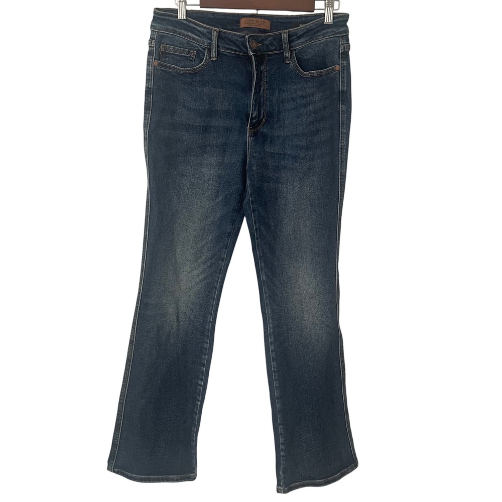 Judy Blue Los Angeles Bootcut Jeans Dark Wash Stretch Size 11/30 Classic, Cowboy